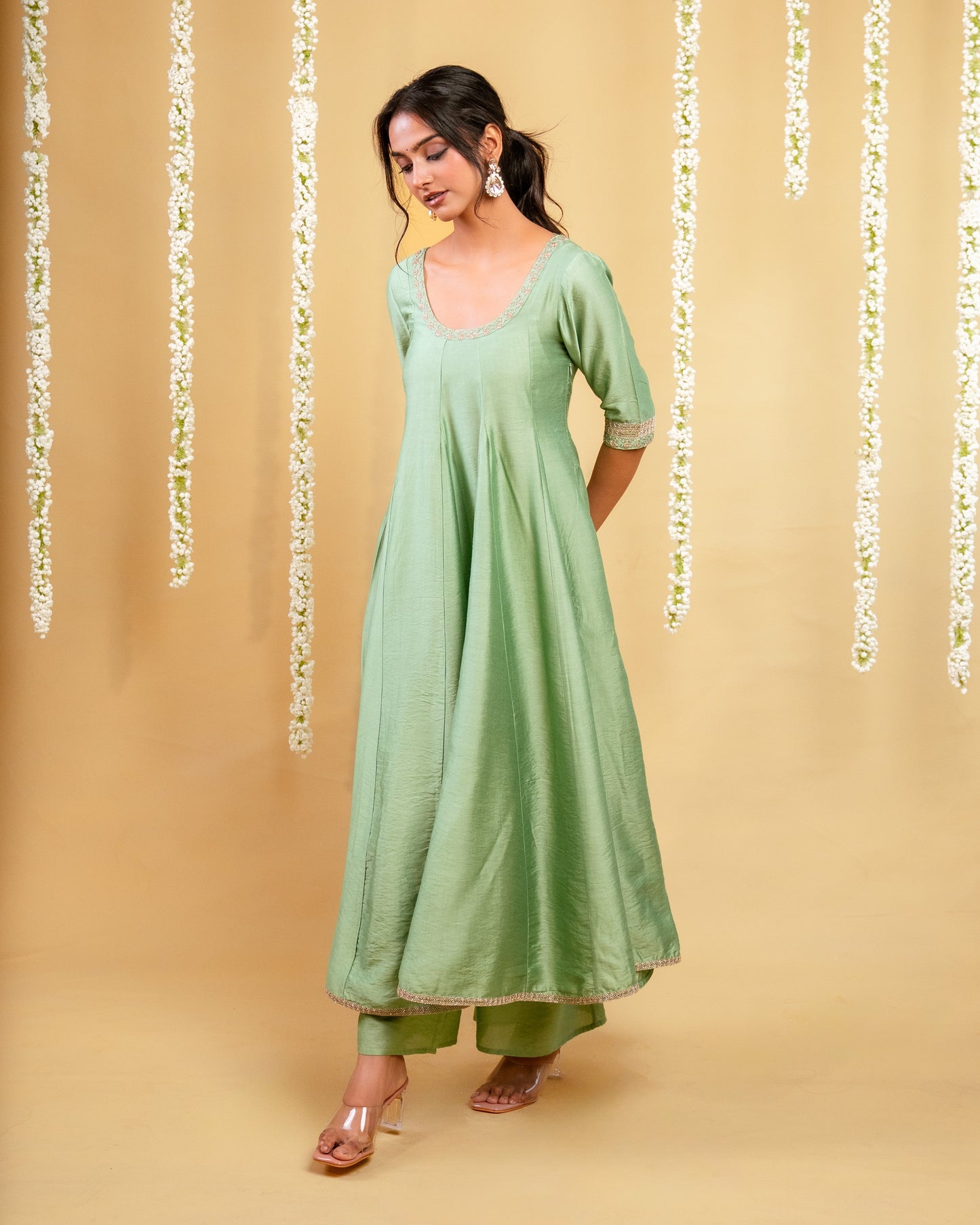 Aqua Serenity Anarkarli Set