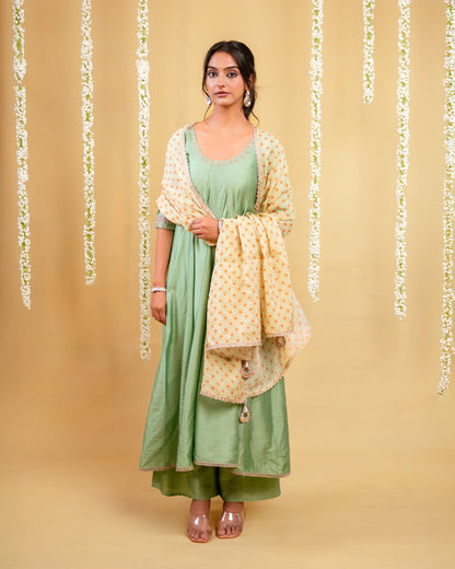 Aqua Serenity Anarkarli Set