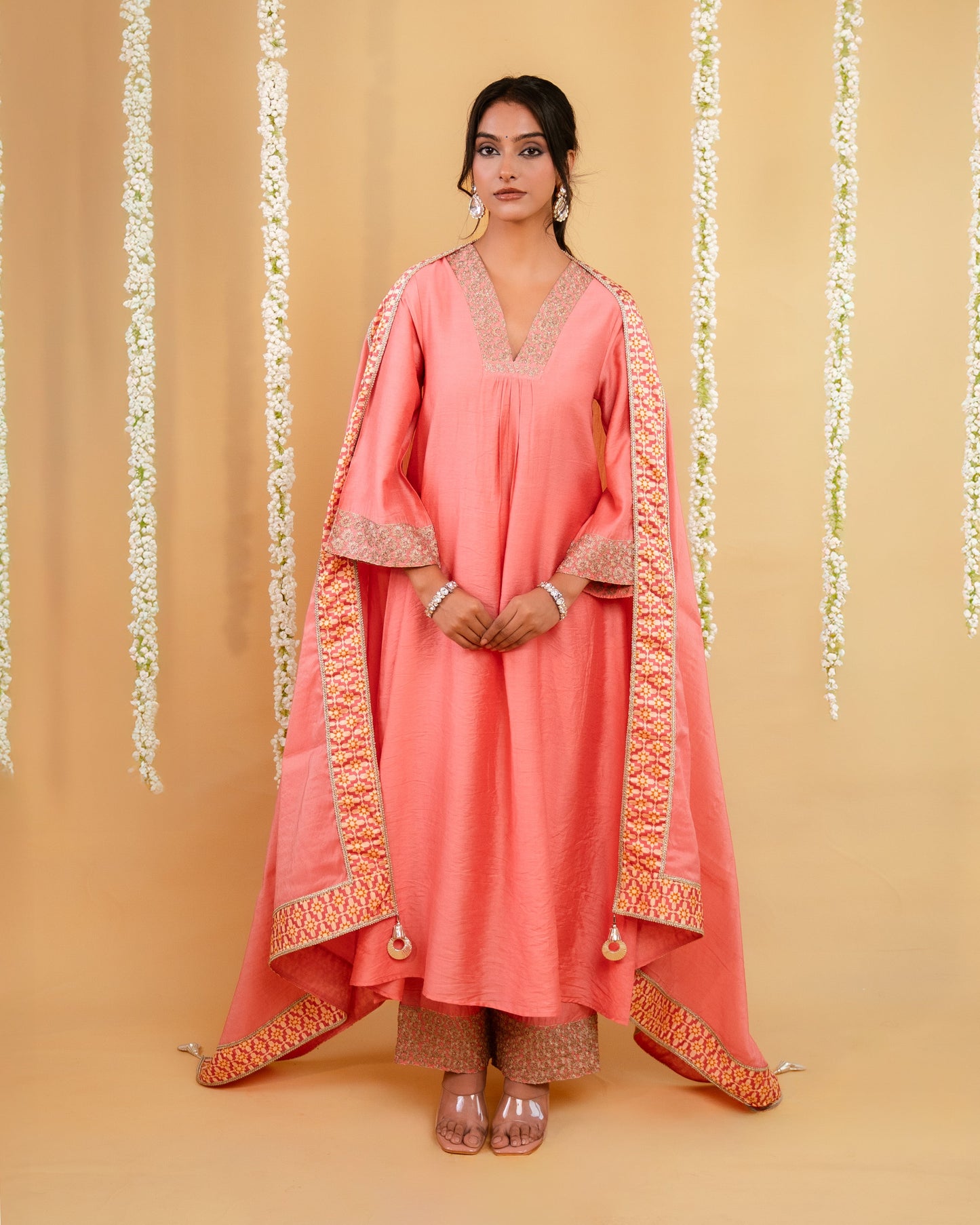 Rose Glow Kurta Set
