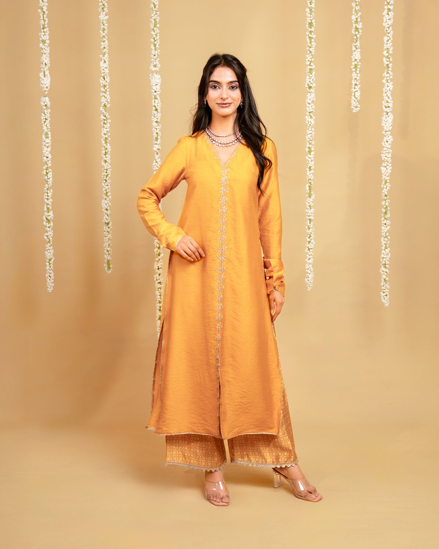 Marigold Glow Kurta Set