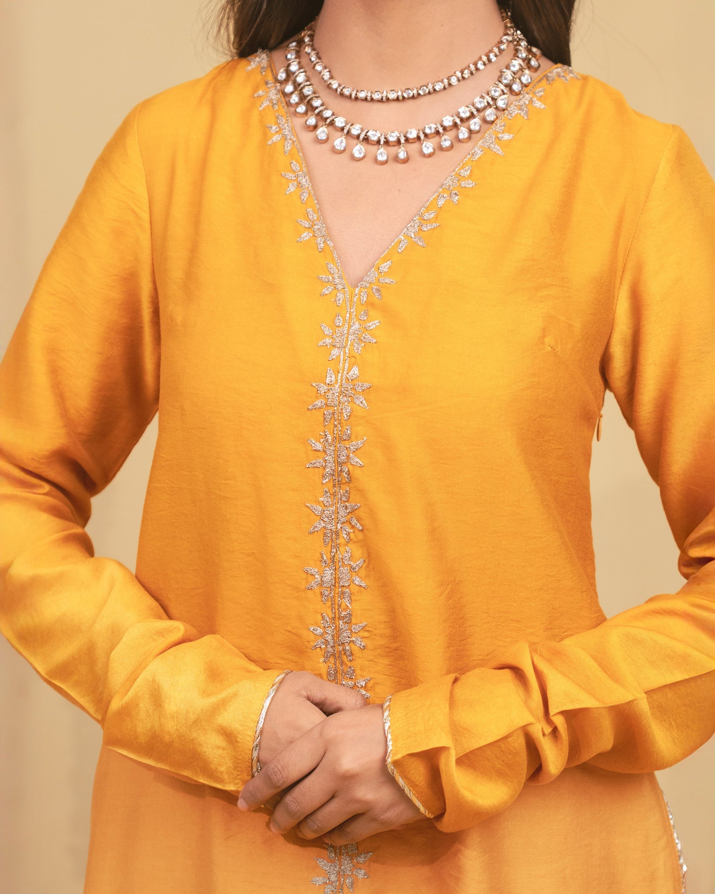 Marigold Glow Kurta Set