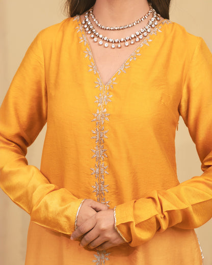 Marigold Glow Kurta Set