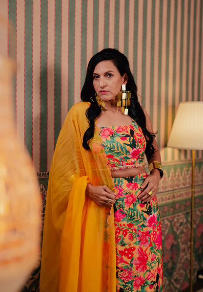 You’re Glowing Lehenga Set