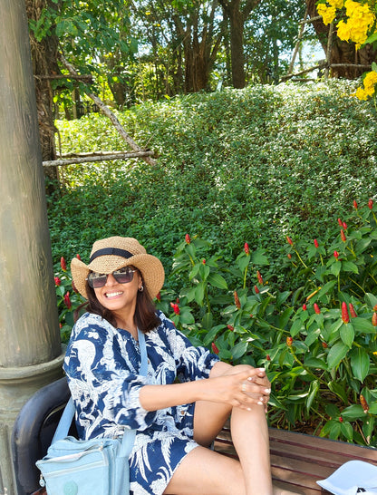 Peacock Garden Shorts Set(set of 2)