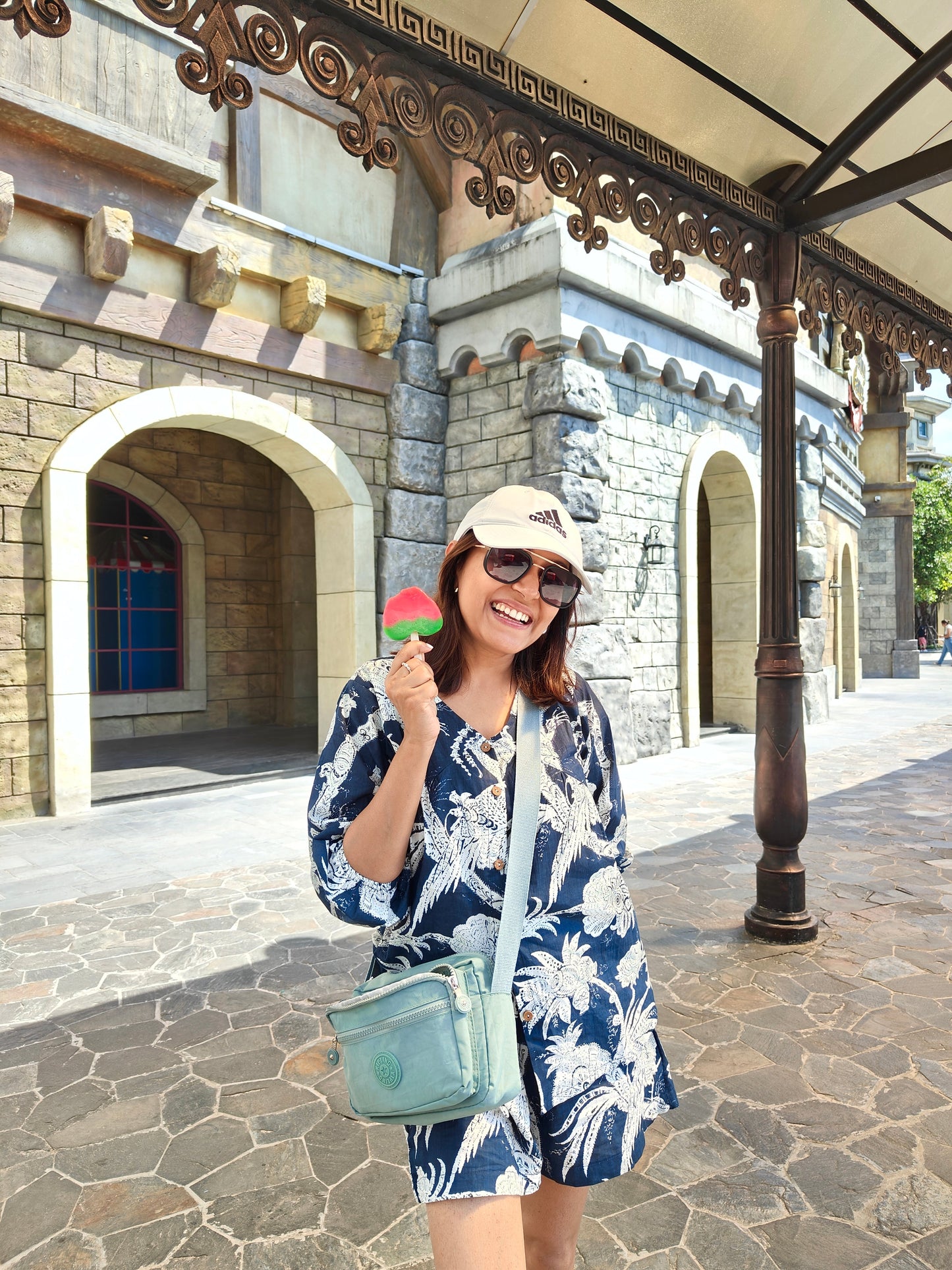 Peacock Garden Shorts Set(set of 2)