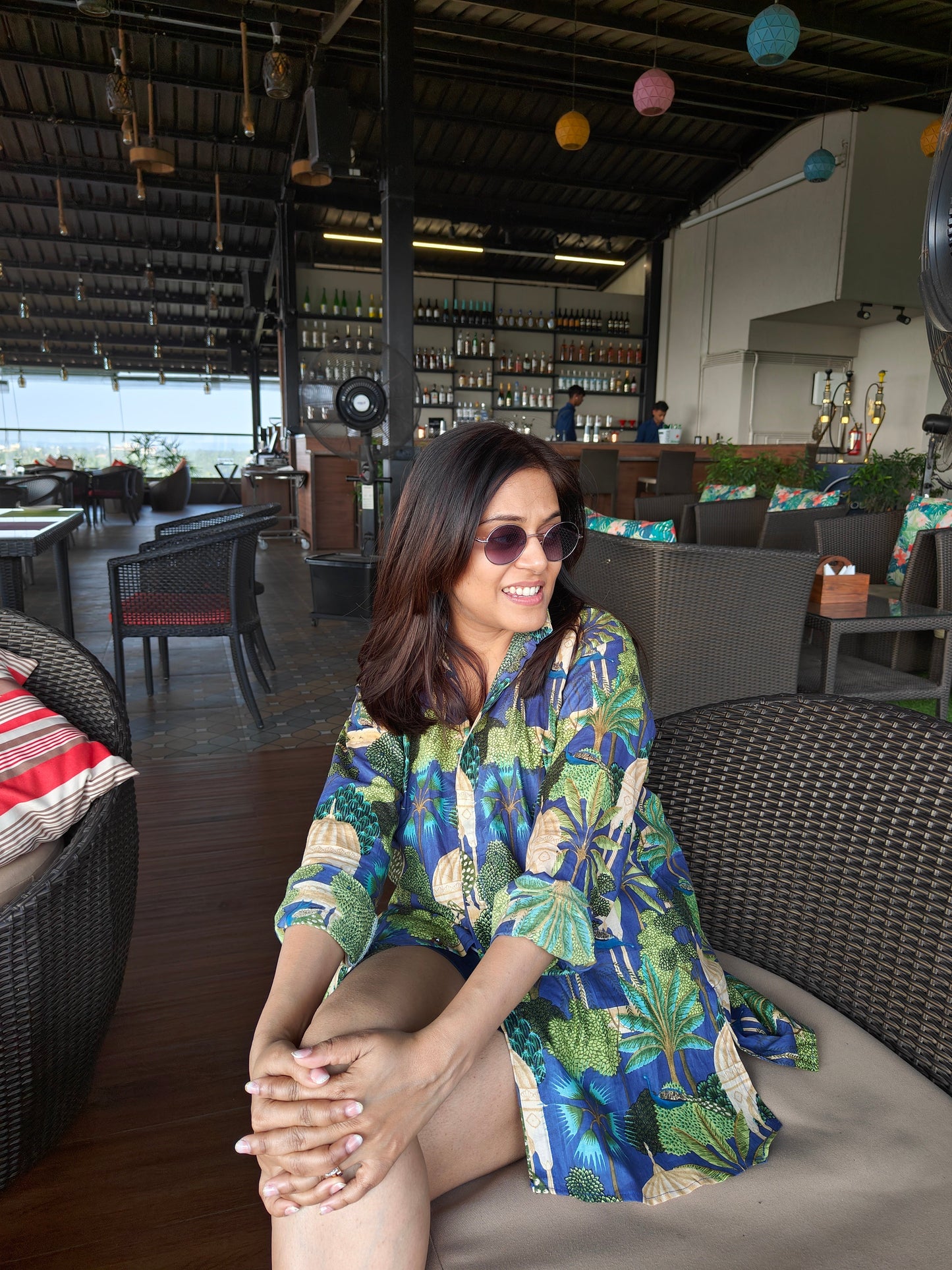 Mughal Garden Long Shirt