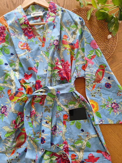 Birds of Paradise Robe