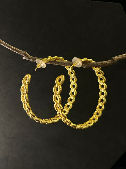 Large Cuban Hoops