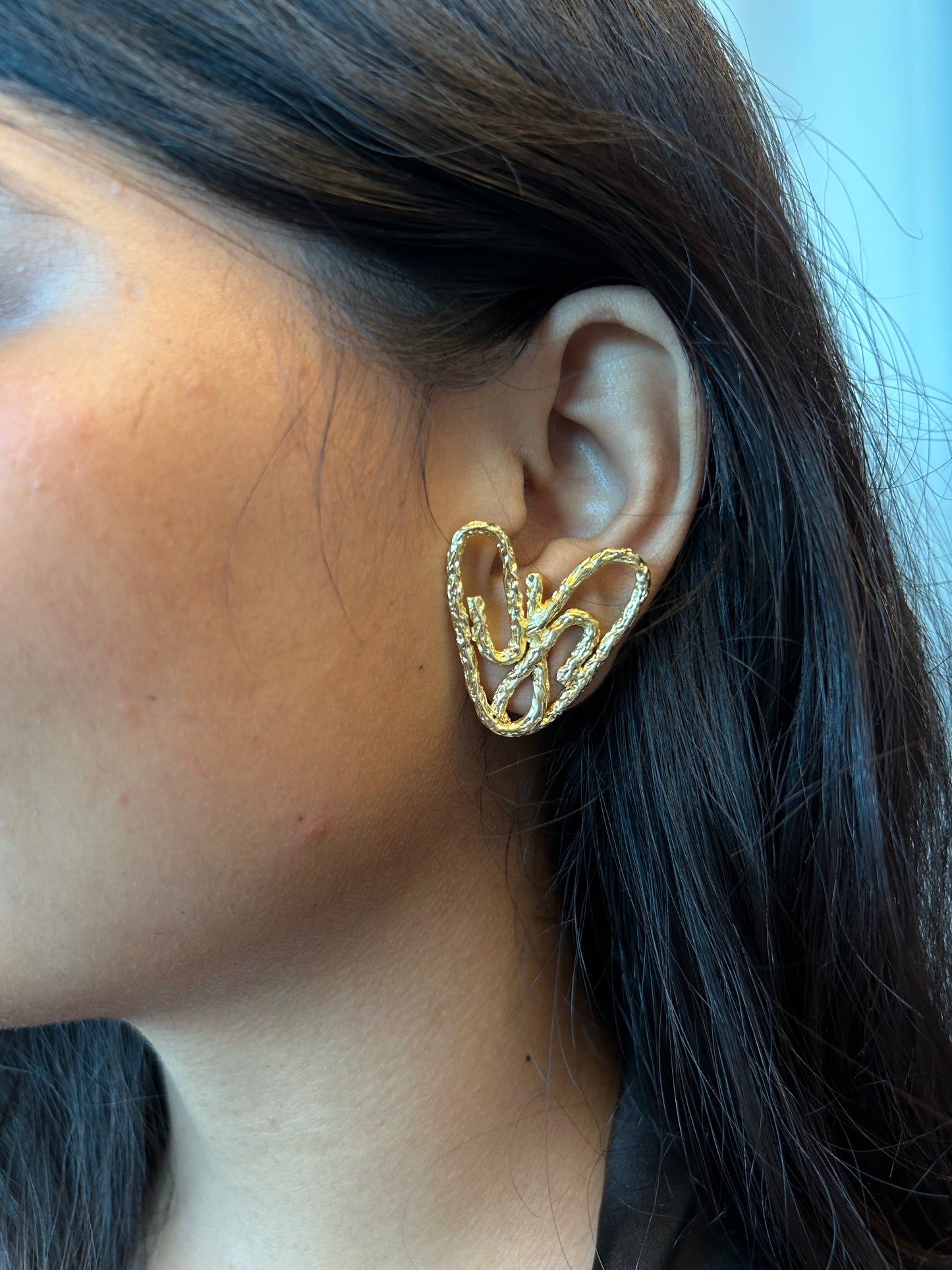 Clip Heart Earring