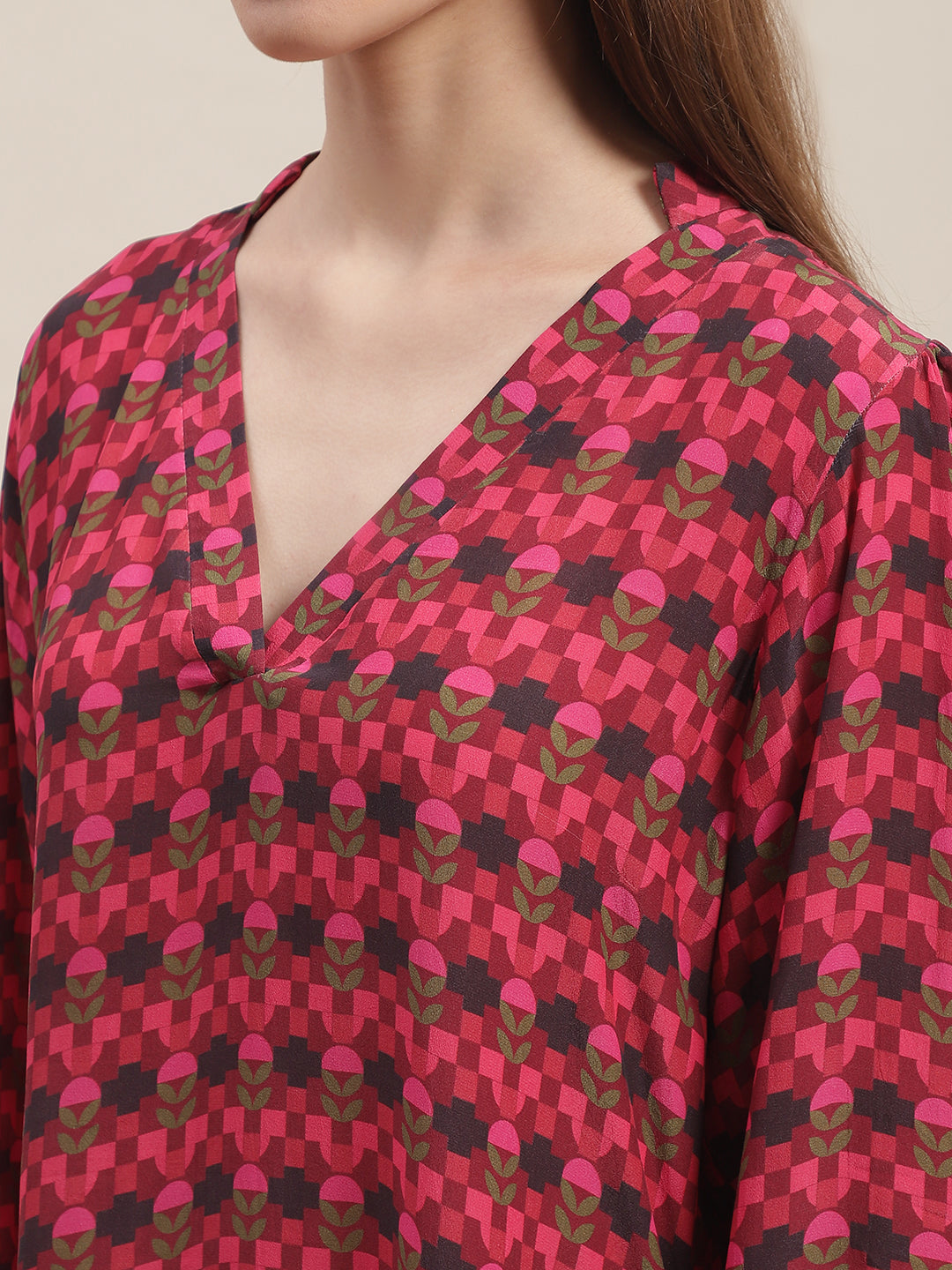 Caroline A-line dress