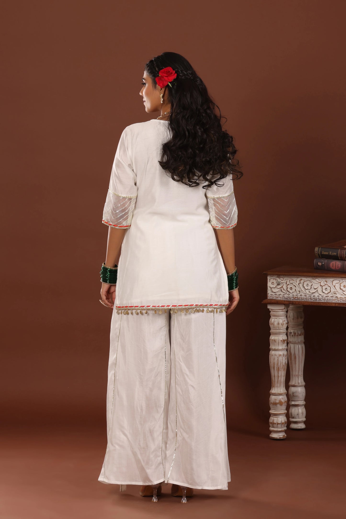 Alizeh chanderi suit set