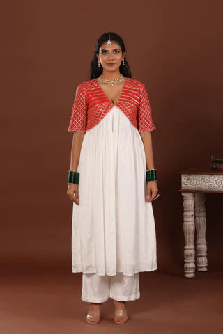 Kanari Gota Alia Cut Kurta