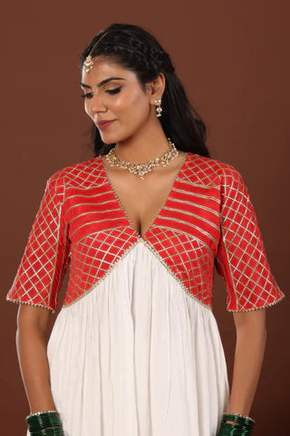 Kanari Gota Alia Cut Kurta