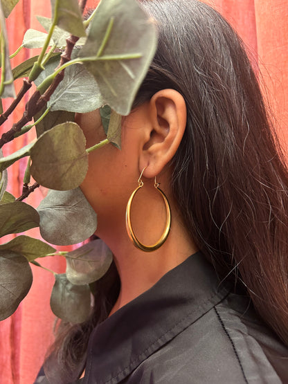 Plain Hoop earrings