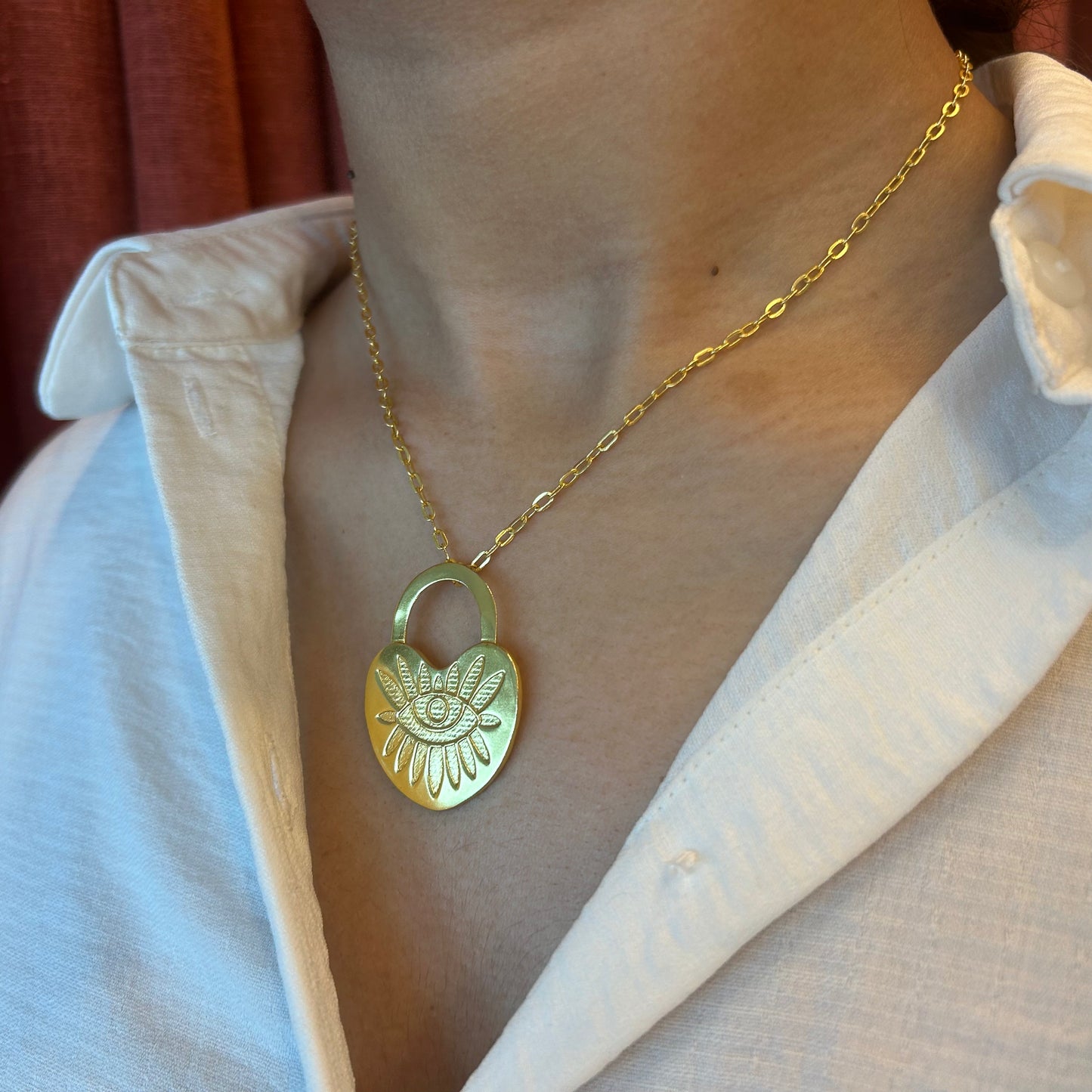 Evil Eye Locket