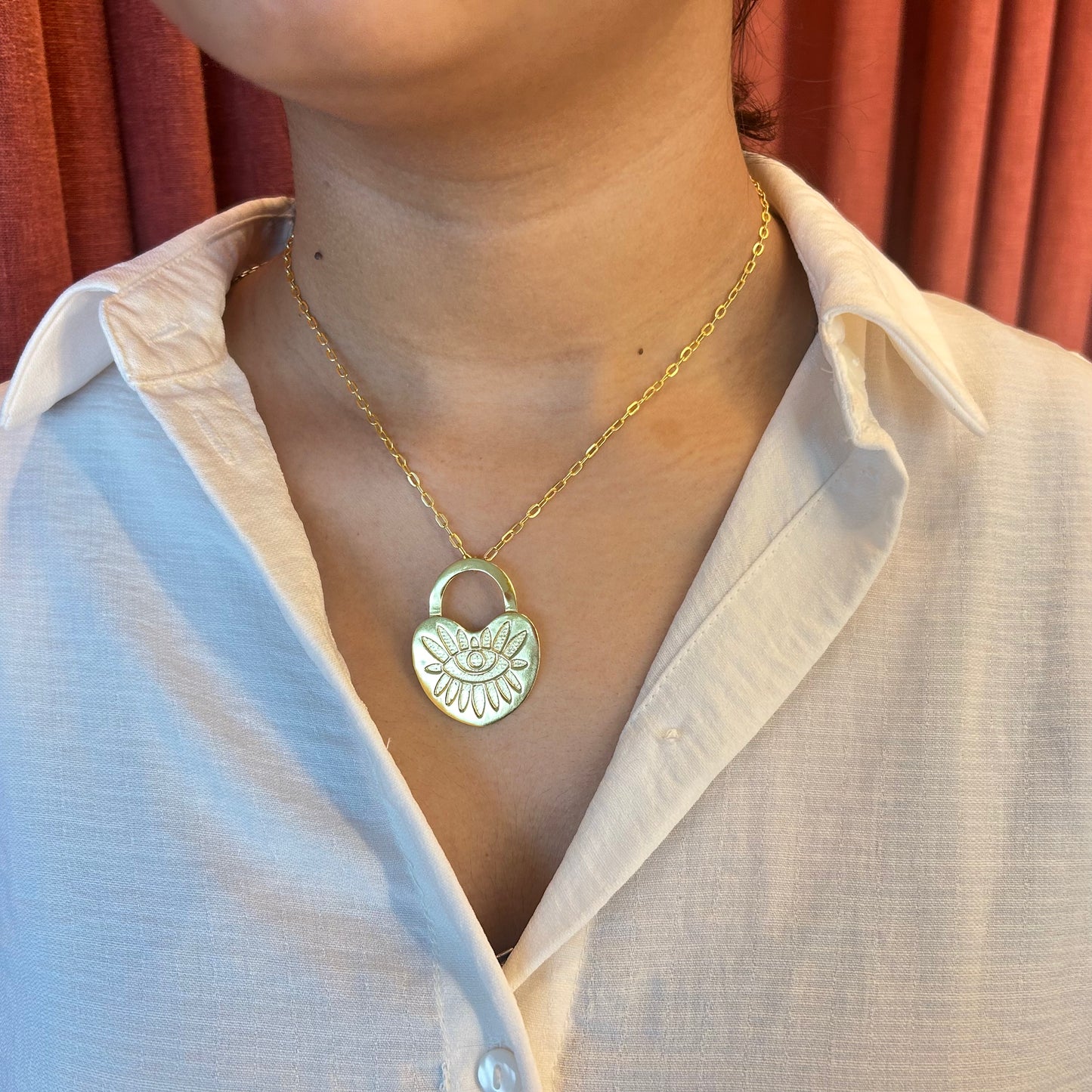 Evil Eye Locket