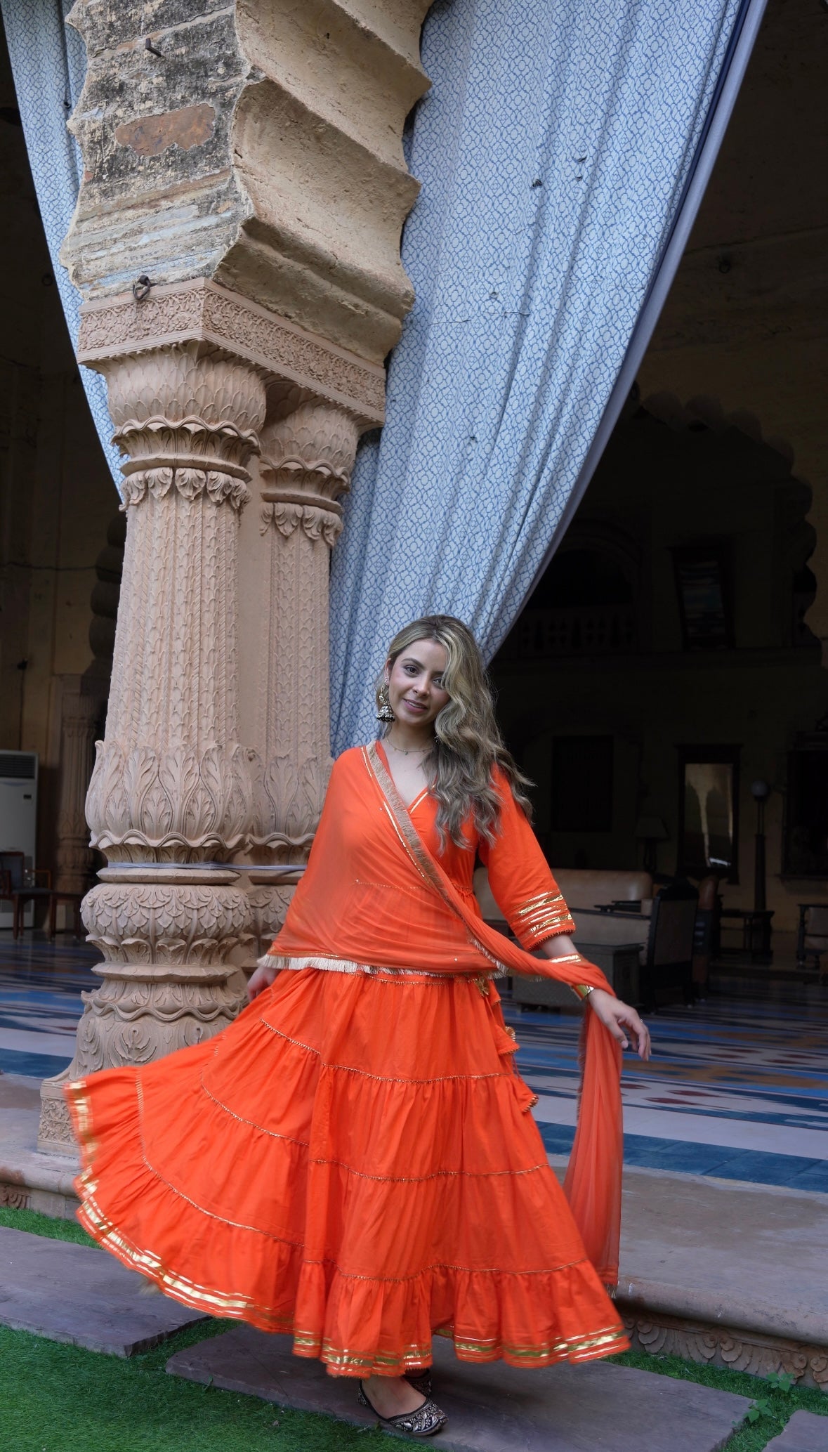 MARWADI RANG COTTON SUIT SET