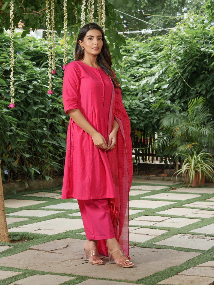 Gulabi Dhoop Kurta Set with Dupatta