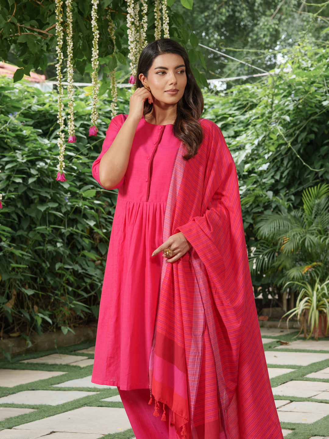 Gulaabi Dhoop Kurta Set with Dupatta