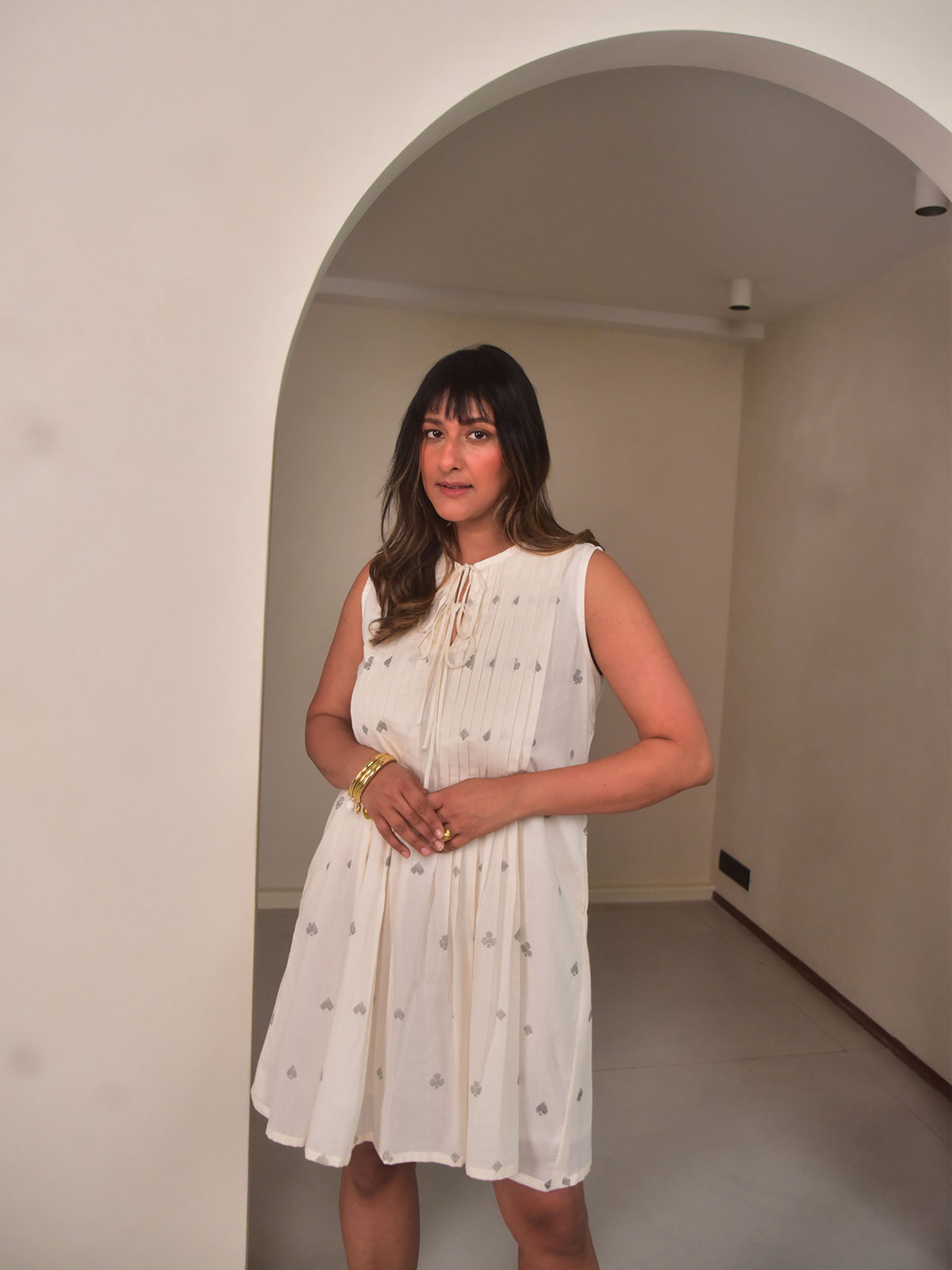 Lumi Pintuck Dress