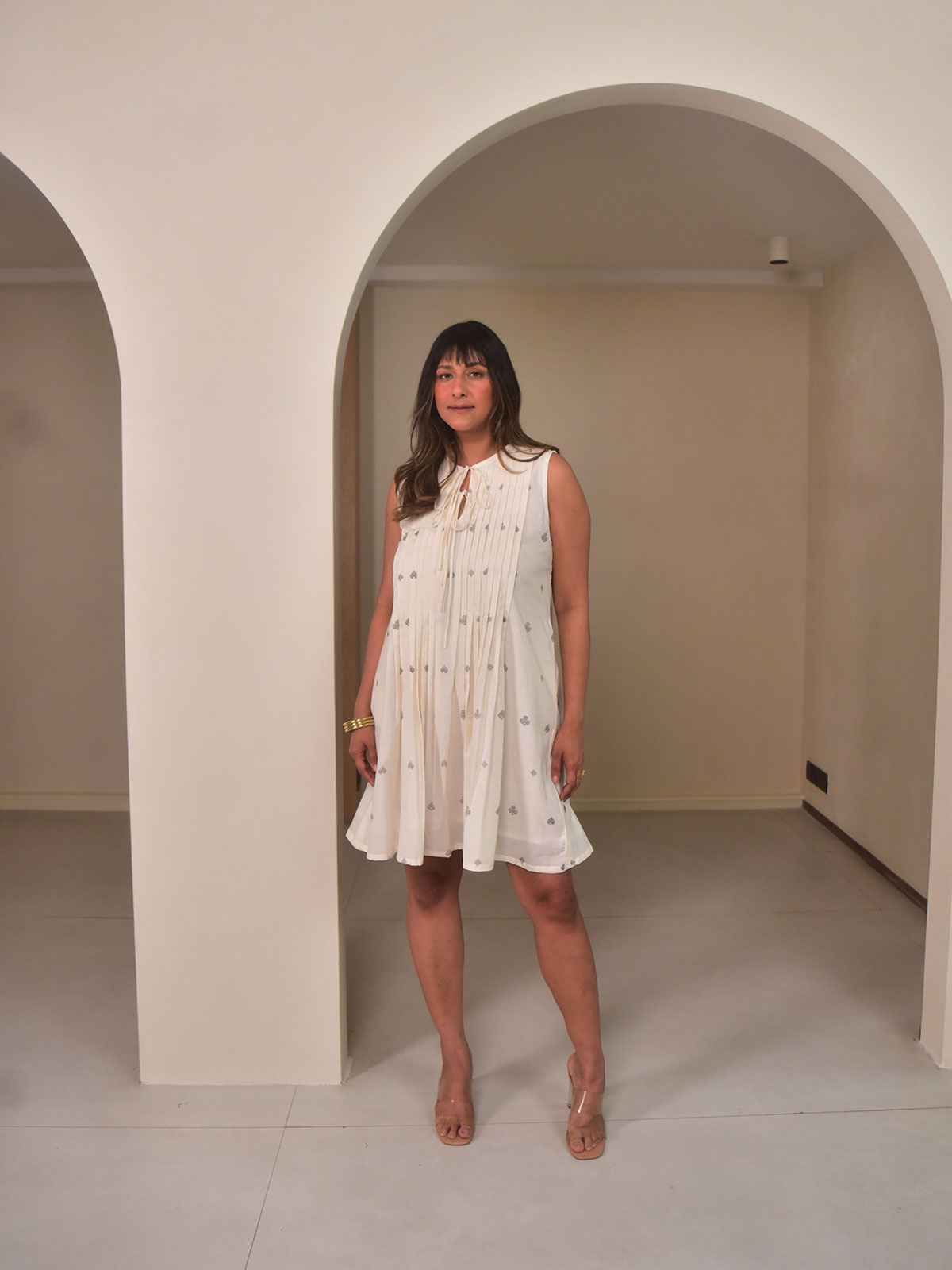 Lumi Pintuck Dress