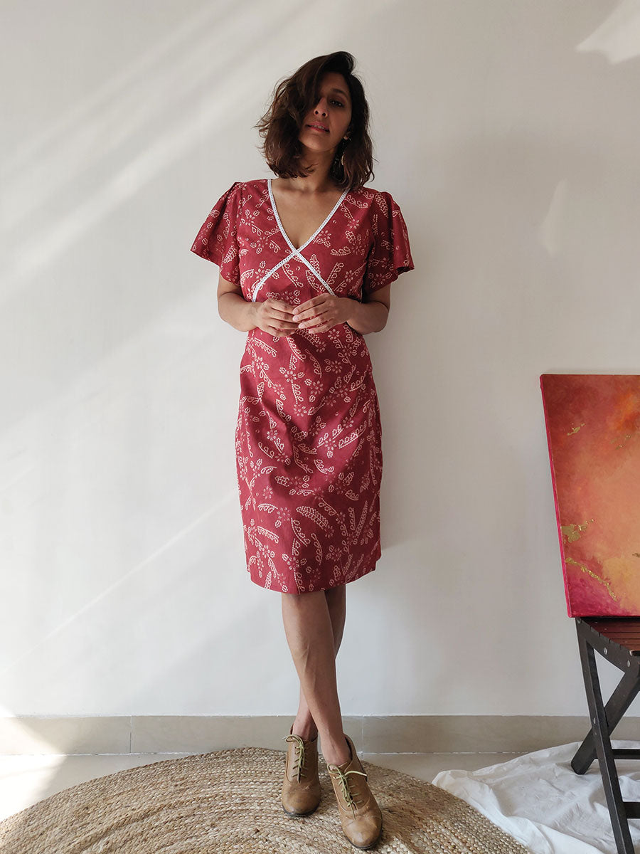 Plum Sheath Dress - WhySoBlue
