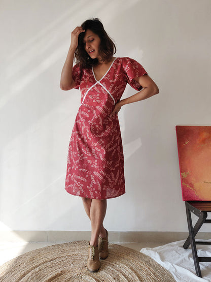 Plum Sheath Dress - WhySoBlue