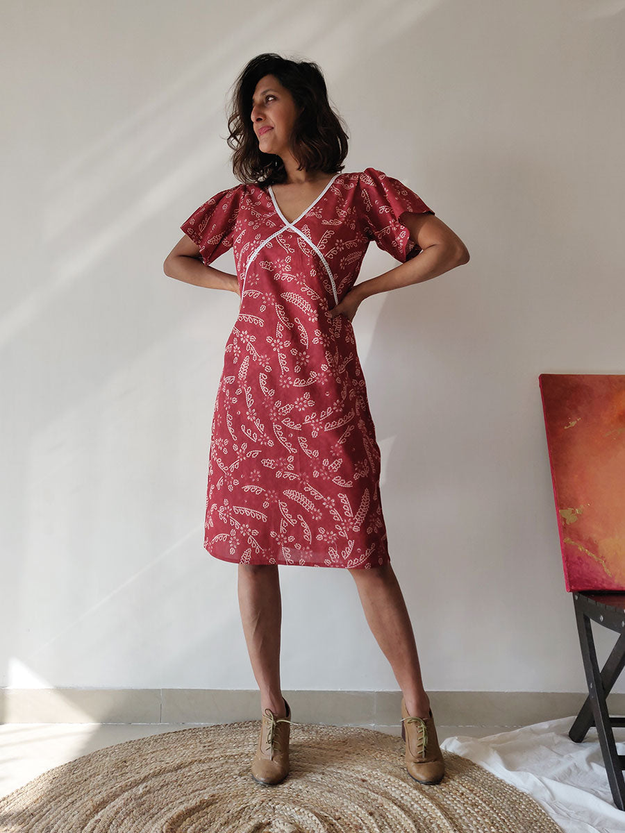 Plum Sheath Dress - WhySoBlue