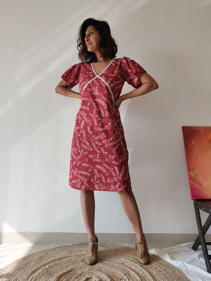 Plum Sheath Dress - WhySoBlue