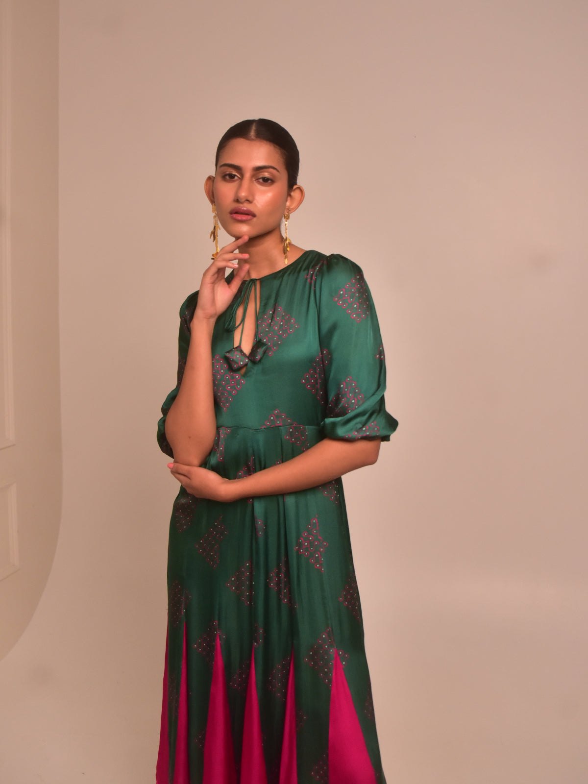 Kavya Modal Flare Dress