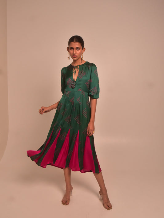 Kavya Modal Flare Dress