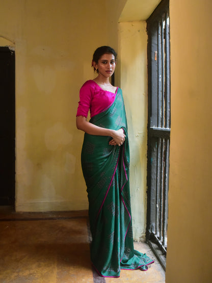 Kavya Modal Saree with Blouse
