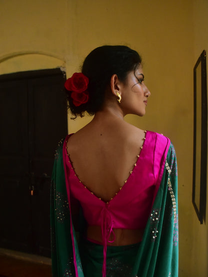 Kavya Modal Saree with Blouse