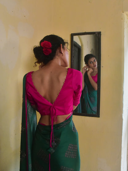 Kavya Modal Tie Blouse