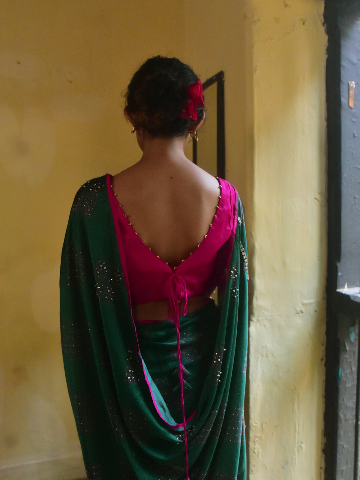 Kavya Modal Tie Blouse