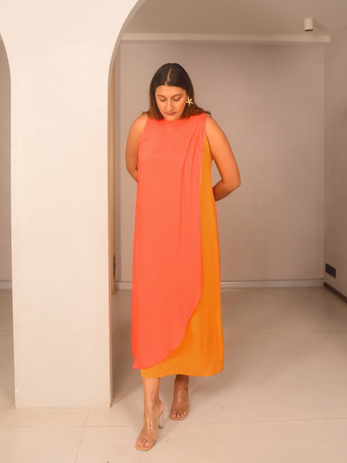 Lila Modal Drape Dress