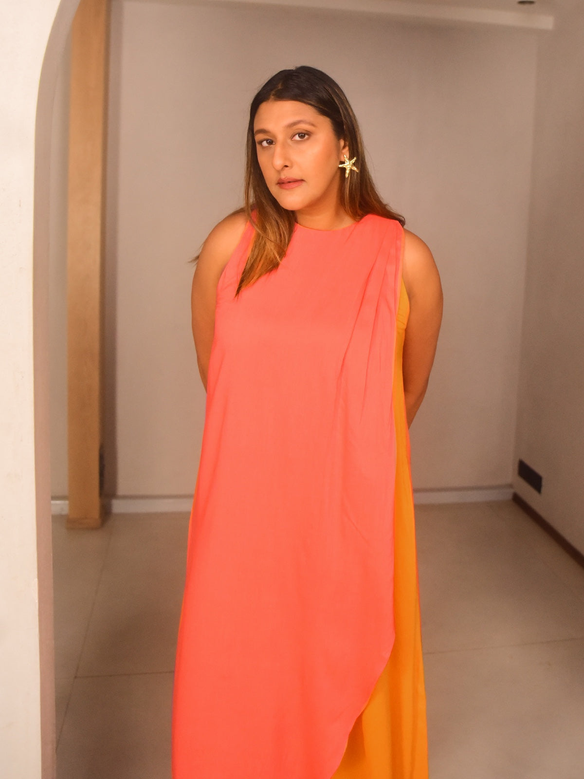 Lila Modal Drape Dress