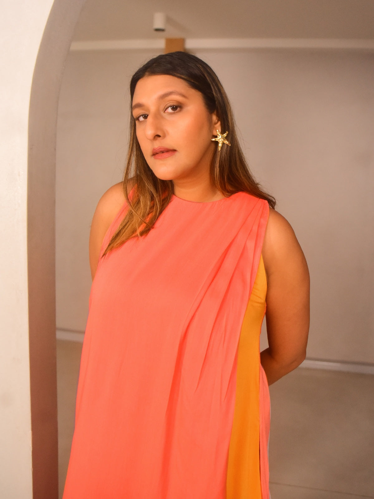 Lila Modal Drape Dress