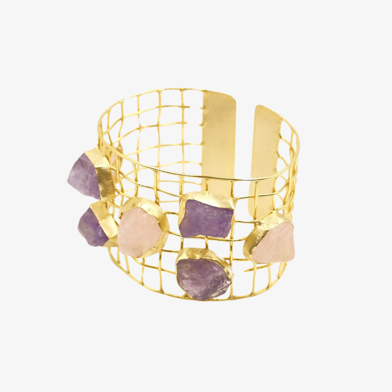 Lilac Beauty Cuff