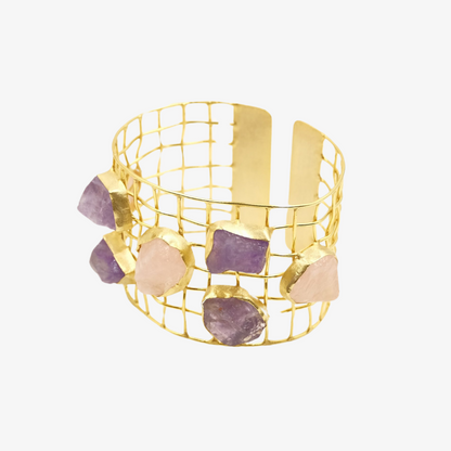 Lilac Beauty Cuff