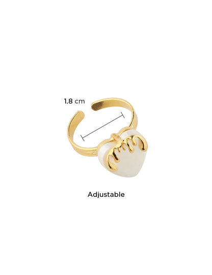Melting Heart Ring
