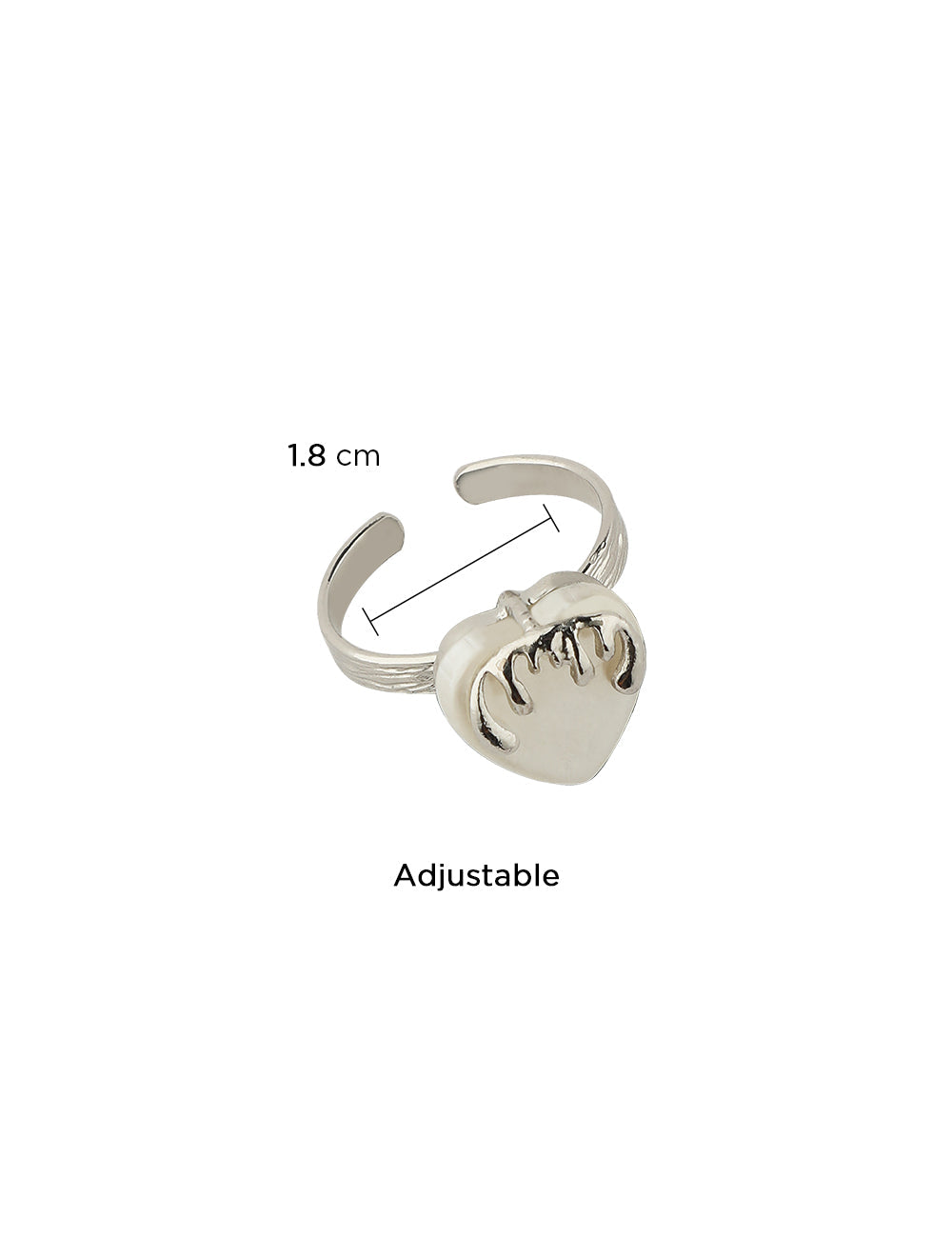 Melting Heart Ring