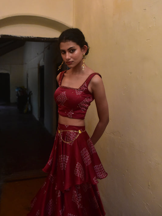 Mohna Modal Embroidered Blouse