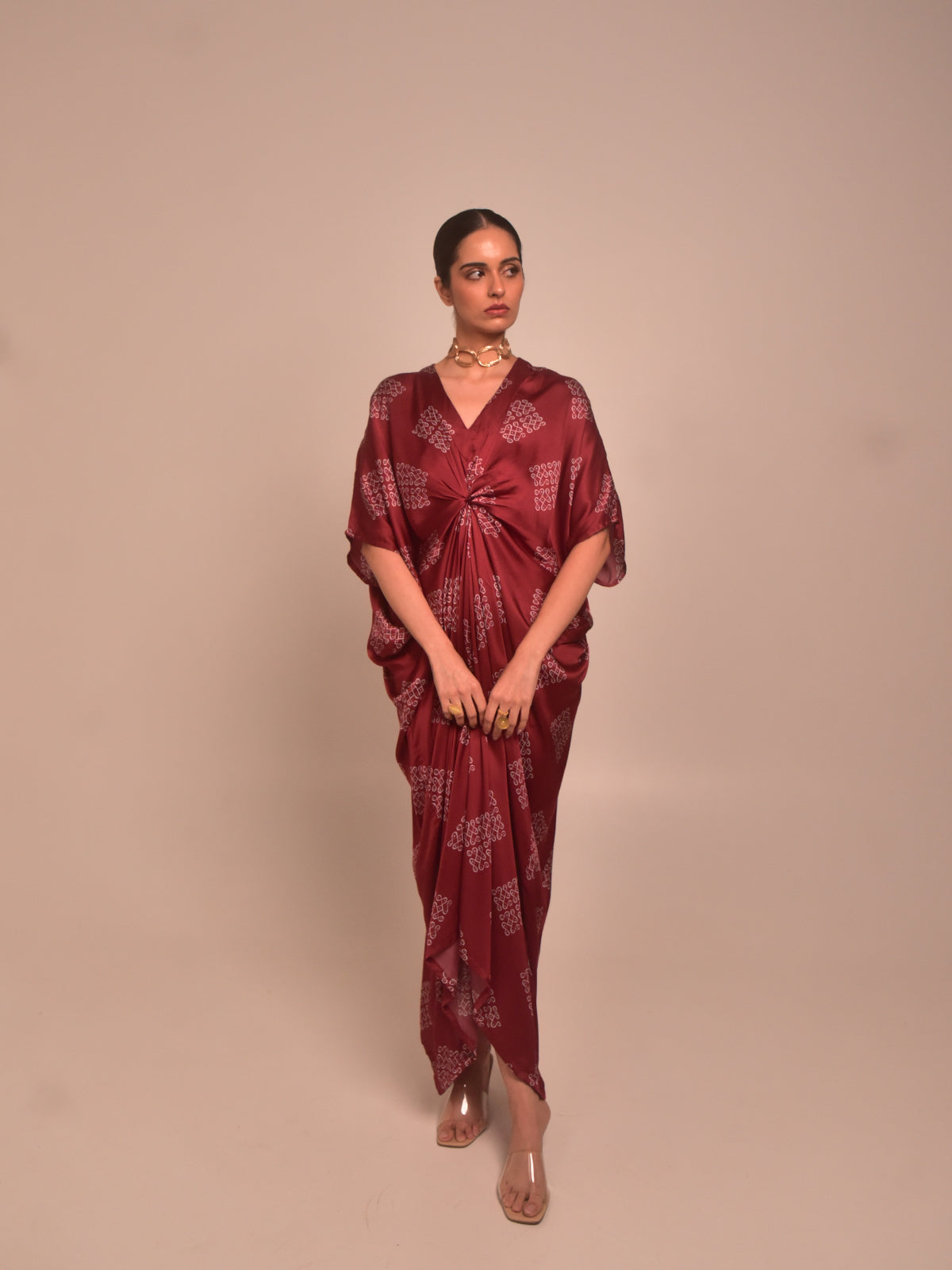 Mohna Modal Kaftan Dress