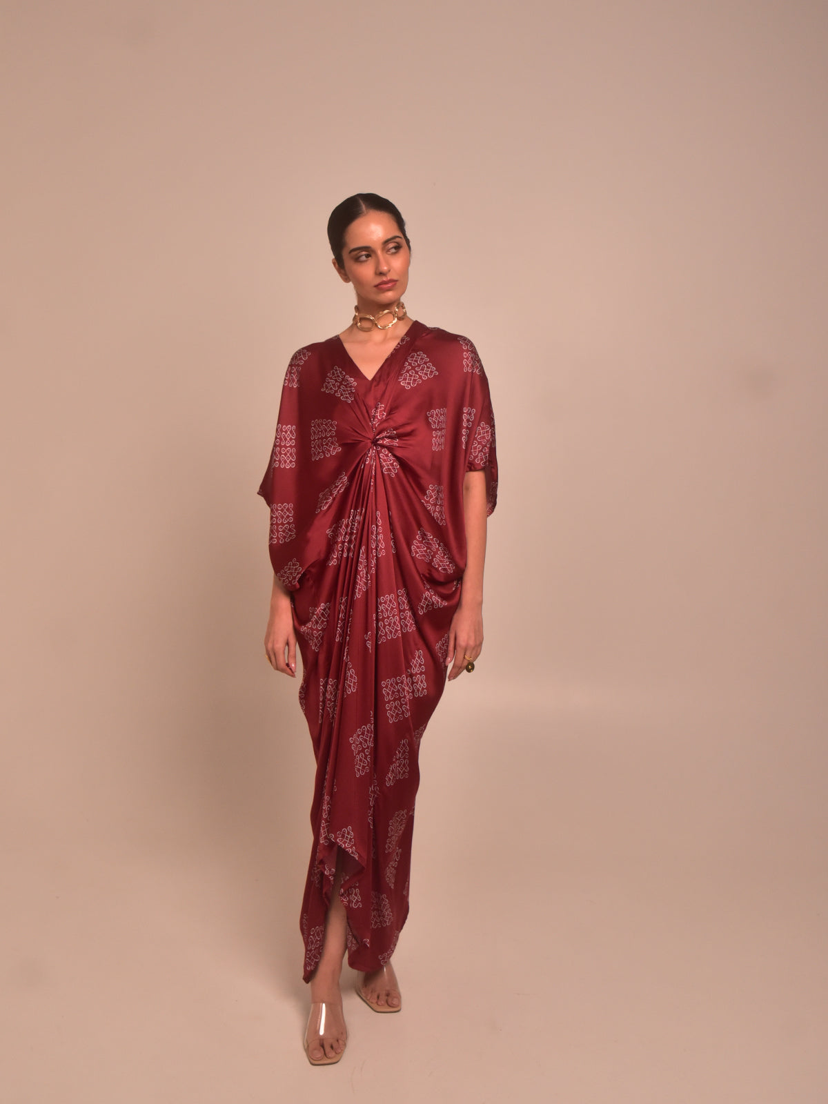 Mohna Modal Kaftan Dress