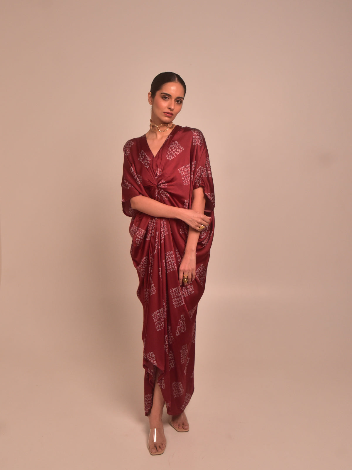 Mohna Modal Kaftan Dress