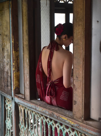 Mohna Modal Saree with Blouse