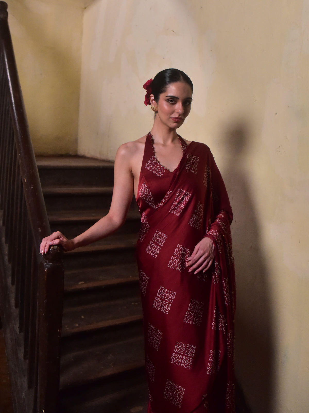 Mohna Modal Saree with Blouse