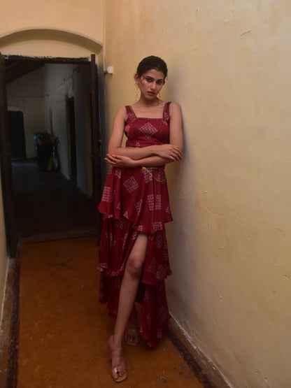 Mohna Modal Skirt Set