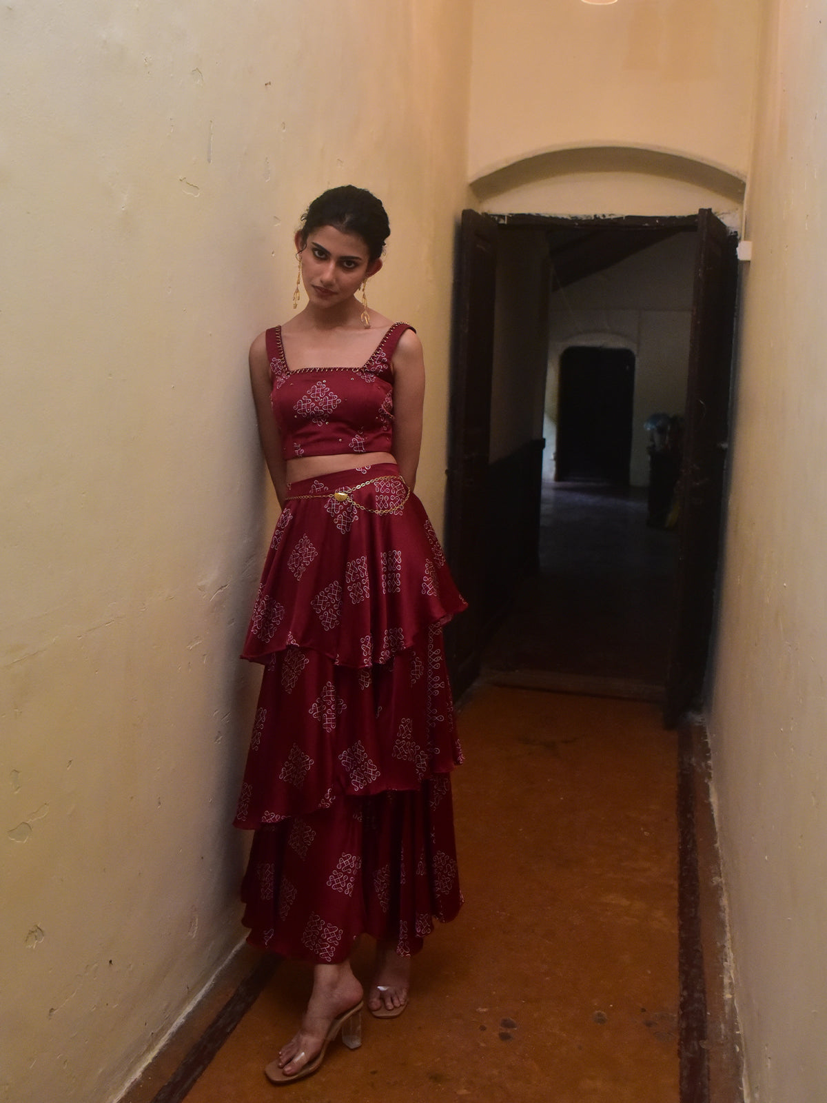 Mohna Modal Skirt Set